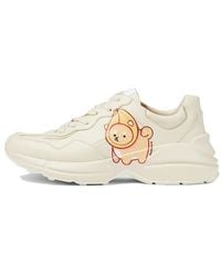 Gucci - X Pikarar Rhyton Sneakers 'Animal Print' - Lyst