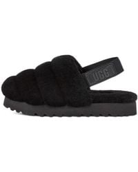 UGG - (Wmns) Bulky Silhouette Fluff Slippers - Lyst