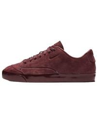 Nike - (Wmns) Blazer City Low Suede 'Burgundy - Lyst