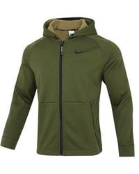 Nike - Pro Therma-Fit Fleece Stay Warm Sports Training Hooded Jacket - Lyst