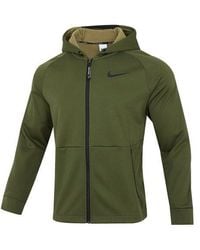 Nike - Pro Therma-Fit Fleece Stay Warm Sports Training Hooded Jacket - Lyst
