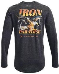 Under Armour - Project Rock Outlaw Iron Paradise T-Shirt - Lyst