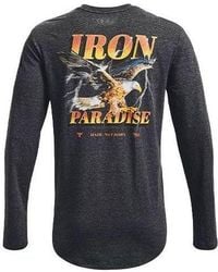 Under Armour - Project Rock Outlaw Iron Paradise T-Shirt - Lyst