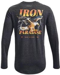 Under Armour - Project Rock Outlaw Iron Paradise T-shirt - Lyst