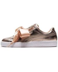 PUMA - (Wmns) Basket Heart Luxe 'Dusty Coral' - Lyst