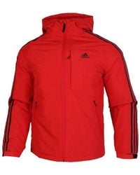 adidas - 3St Down Jkt Stay Warm Outdoor Sports Hooded Down Jacket - Lyst