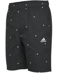 adidas - Fi Short Aop Logo Printing Athleisure Casual Sports Shorts - Lyst