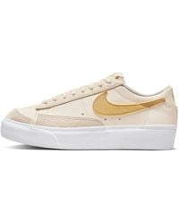 Nike - (Wmns) Blazer Low Platform 'Pale Ivory Saturn' - Lyst