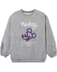Li-ning - (Wmns) X Disney Mickey Mouse Graphic Sweatshirt - Lyst
