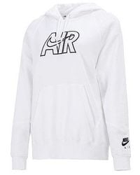 Nike - (Wmns) As Nsw Air Fleece Hooded Pullover - Lyst