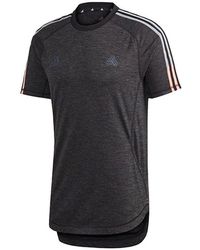 adidas - Tan Tec Tee 2 Soccer/Football Training Breathable Sports Short Sleeve - Lyst