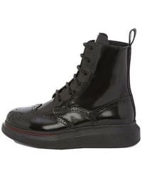 McQueen - (Wmns) Hybrid Lace Up Boot - Lyst