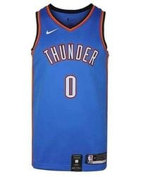 Nike - Nba Oklahoma City Thunder Russell Westbrook 0 Swingman Tank - Lyst