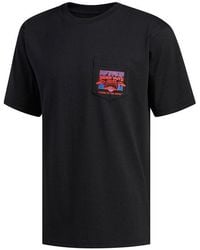 adidas - Originals Casual Sports Pocket Round Neck Short Sleeve - Lyst