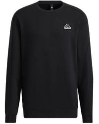 adidas - Sportswear Badge Crew Sweatshirt - Lyst