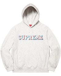 Supreme - Drop Shadow Hooded Sweatshirt - Lyst