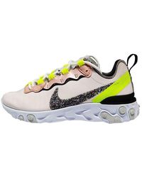 Nike - (Wmns) React Element 55 Premium 'Light Soft Volt' - Lyst