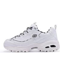 Skechers - (Wmns) D'Lites 1.0 Low Shoes Gs - Lyst