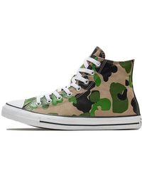 Converse - Chuck Taylor All Star High 'Archival Camo' - Lyst