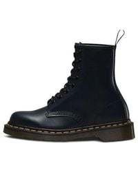 Dr. Martens - 10 Pascal Classic 8 Martin Boots Couple Style Navy Blue - Lyst