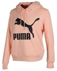 PUMA - (Wmns) Classics Logo Hoodie - Lyst
