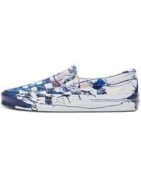 Vans - Connor Tingley X Og Classic Slip-On Lx 'Checkerboard - Lyst