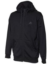 adidas - Sports Stylish Hooded Knit Jacket - Lyst
