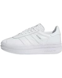adidas - (Wmns) Gazelle Bold 'Triple' - Lyst