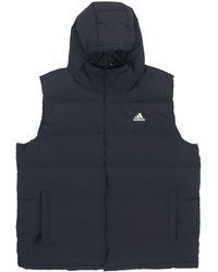 adidas - Helionic Hooded Down Vests - Lyst