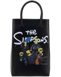 Balenciaga - X The Simpsons Mini Shopping Bag - Lyst
