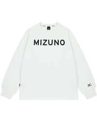 Mizuno - Logo Graphic Long Sleeve T-shirt - Lyst