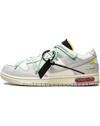 Nike - X Off- Dunk Low 'Lot 04 Of 50' - Lyst