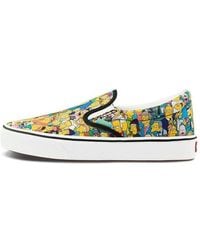 Vans - The Simpsons X Comfycush Slip-On 'Springfield' - Lyst