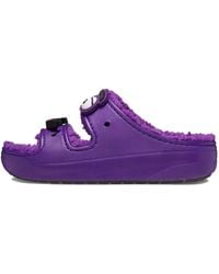 Crocs™ - Classic Cozzzy Sandal 'Mcdonald's Grimace' - Lyst