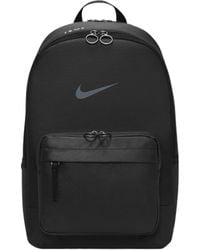 Nike - Heritage Winterized Eugene Series Brand Logo Casual Solid Color Zipper Backpack Black - Lyst