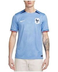 Nike - Dri-Fit Fff 2023 Stadium Home Soccer Jerseys 'Sky' - Lyst