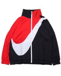 Nike - (Wmns) Sportswear Swoosh Woven Sports Jacket - Lyst