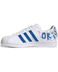 adidas - Originals Superstar Cozy Wear-resistant Casual Skate Shoes White - Lyst