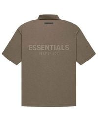 Fear Of God - Fw21 Logo Polo Shirt 'Harvest' - Lyst