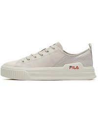 Fila - (Wmns) Fashion Court Low-Top Sneakers Creamy - Lyst
