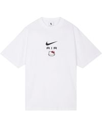 Nike - X Hello Kitty Crossover Funny Cartoon Alphabet Pattern Printing Short Sleeve Asia Edition - Lyst