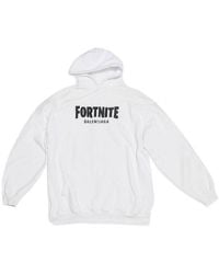 Balenciaga - X Fortnite Hoodie Medium Fit - Lyst