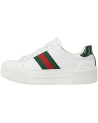 Gucci - (Wmns) Ace Leather Platform - Lyst