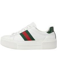 Gucci - (Wmns) Ace Leather Platform - Lyst