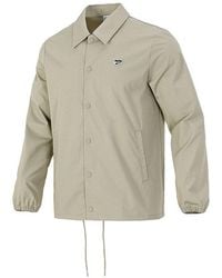 PUMA - Embroidered Small Label Solid Color Logo Sports Woven Jacket - Lyst