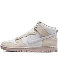 Nike - Dunk High Retro Prm 'Cracked Leather Swoosh' - Lyst