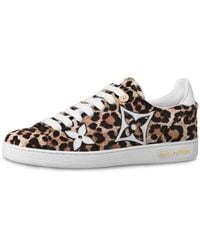 Louis Vuitton - Lv Frontrow Sneakers Leopard - Lyst
