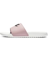 Nike - (Wmns) Benassi Jdi Slide 'Barely Rose' - Lyst
