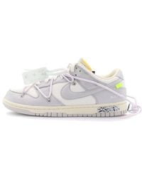 Nike - X Off- Dunk Low 'Lot 49 Of 50' - Lyst