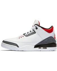 Nike - 3 Retro Denim Se 'Fire' - Lyst